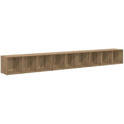vidaXL TV-Schrank 3 Stk Artisan-Eiche 37 x 35 x 107,5 cm Holzwerkstoff 3393554 vidaXL TV-Schrank 3 Stk Artisan-Eiche 37 x 35 x 107,5 cm Holzwerkstoff 3393554