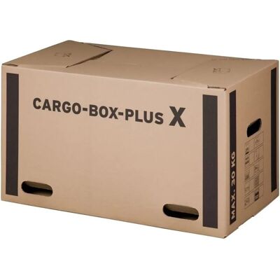 PROREGAL Mega Deal 300x Cargobox XL LxBxH 660x350x360mm mit Schmetterlingsboden & Grifflöchern Doppelwellig Braun Faltkarton Umzugskarton PROREGAL Mega Deal 300x Cargobox XL LxBxH 660x350x360mm mit Schmetterlingsboden & Grifflöchern Doppelwellig Braun Faltkarton Umzugskarton