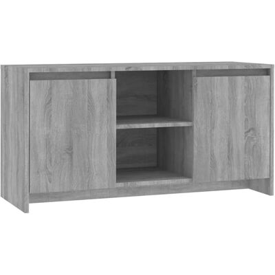 vidaXL Graues Sonoma TV-Schrank - Spanplatte, 102x37,5x52,5 cm vidaXL Graues Sonoma TV-Schrank - Spanplatte, 102x37,5x52,5 cm