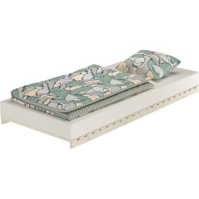Erst-Holz Niederflurbett Metallfrei 90 x 200 cm Futon Fichte Massiv Modell 97 ohne Zubehör Erst-Holz Niederflurbett Metallfrei 90 x 200 cm Futon Fichte Massiv Modell 97 ohne Zubehör