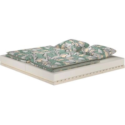 Erst-Holz Niederflurbett Metallfrei 200 x 200 cm Futon Metallfreier Lattenrost Modell 97 ohne Zubehör Erst-Holz Niederflurbett Metallfrei 200 x 200 cm Futon Metallfreier Lattenrost Modell 97 ohne Zubehör