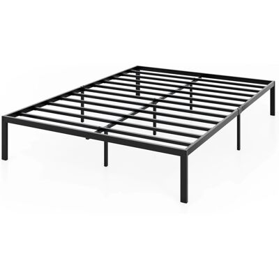 Costway Bettgestell 140 x 200 cm Plattformbett Stauraum Unter Dem Bett Costway Bettgestell 140 x 200 cm Plattformbett Stauraum Unter Dem Bett