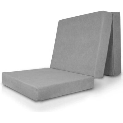 Beautissu VS95 Visco Klappmatratze 201x140x14cm Grau Beautissu VS95 Visco Klappmatratze 201x140x14cm Grau