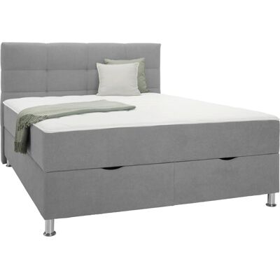 Based Boxbett Oviedo in Grau ca. 180x200cm Based Boxbett Oviedo in Grau ca. 180x200cm