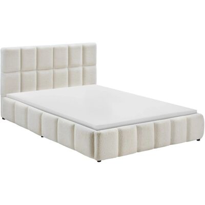 Tectake Bettset Polsterbett Mit Teddystoff und Steppmuster Matratze Mit Komfortschaumkern 2 Härtegrade H2 H3 140 x 200 cm 220 x 153 x 93 cm Tedd Tectake Bettset Polsterbett Mit Teddystoff und Steppmuster Matratze Mit Komfortschaumkern 2 Härtegrade H2 H3 140 x 200 cm 220 x 153 x 93 cm Tedd