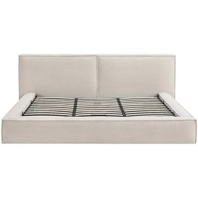 Vente-unique Bett Mit Bettkasten Taveso Beige 234 cm Vente-unique Bett Mit Bettkasten Taveso Beige 234 cm