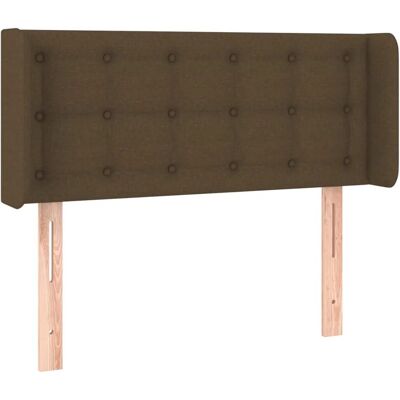 MAISONCHIC Bettkopfteil mit LED – Verstellbare Beleuchtung, Dunkelbraune Stoff, 93x16x78/88 cm MAISONCHIC Bettkopfteil mit LED – Verstellbare Beleuchtung, Dunkelbraune Stoff, 93x16x78/88 cm