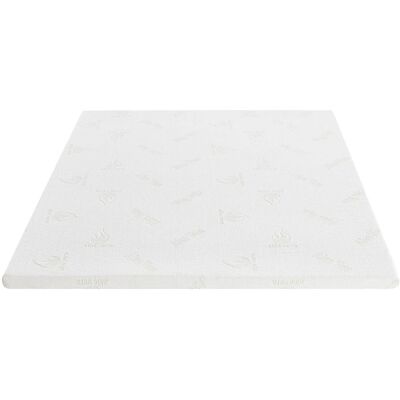 NATUREA Memory-Schaum Topper - Doppel, Aloe Vera, 5cm NATUREA Memory-Schaum Topper - Doppel, Aloe Vera, 5cm