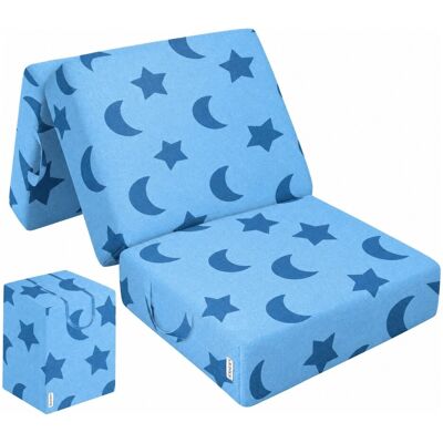 KESSER Klappmatratze Klappbare Matratze Höhe 15 cm 140 x 195 x 15 cm Blau KESSER Klappmatratze Klappbare Matratze Höhe 15 cm 140 x 195 x 15 cm Blau