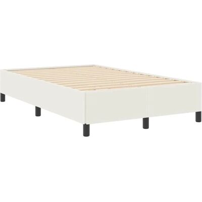 vidaXL Creme 120x190 cm Bettgestell - Bettart vidaXL Creme 120x190 cm Bettgestell - Bettart