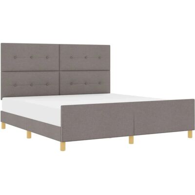 VIDAXL Bettgestell - Modernes Tortora 180x200cm Stilvoll & Langlebig VIDAXL Bettgestell - Modernes Tortora 180x200cm Stilvoll & Langlebig