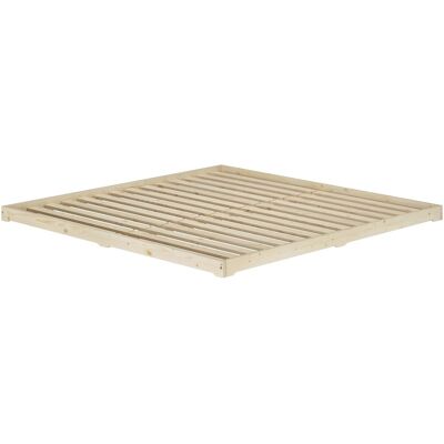 Erst-Holz Niedrigbett Unbehandeltes Holzbett 180 x 200 cm Fichte Tanne Modell 47 Rollrost inkl. Erst-Holz Niedrigbett Unbehandeltes Holzbett 180 x 200 cm Fichte Tanne Modell 47 Rollrost inkl.