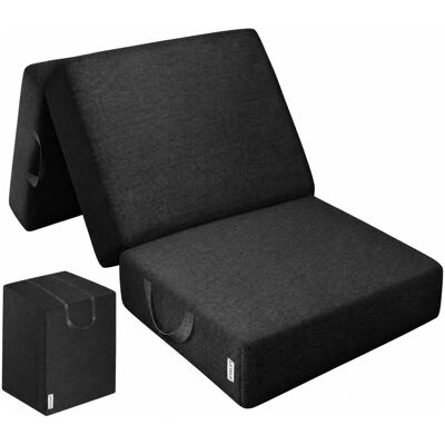 KESSER Klappmatratze Klappbare Matratze Höhe 15 cm 160 x 195 x 15 cm Schwarz KESSER Klappmatratze Klappbare Matratze Höhe 15 cm 160 x 195 x 15 cm Schwarz