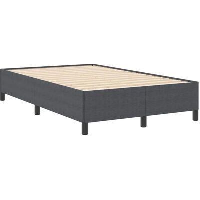 Vidaxl Dunkelgrau 120x190 cm Bettgestell - Bed Frame Vidaxl Dunkelgrau 120x190 cm Bettgestell - Bed Frame