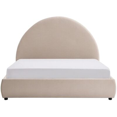 Vente-unique Bett Mit Bettkasten Lirimo Beige 195 cm Vente-unique Bett Mit Bettkasten Lirimo Beige 195 cm