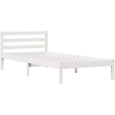 Vidaxl - Bettgestell aus Kiefernholz 80x220cm - Moderner Stil Vidaxl - Bettgestell aus Kiefernholz 80x220cm - Moderner Stil