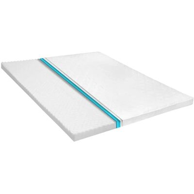 vidaXL Matratzenauflage 180x200cm Kalt-Schaum Ei-Profil - Matratzenauflage vidaXL Matratzenauflage 180x200cm Kalt-Schaum Ei-Profil - Matratzenauflage