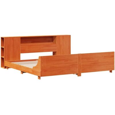 vidaXL Bettgestell - 200x200 cm Massivkiefer - Rustikal vidaXL Bettgestell - 200x200 cm Massivkiefer - Rustikal