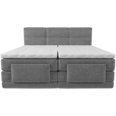 Palacio Maßgeschneidertes Boxspringbett - Elektrisch verstellbar, 2x90x200cm, Grau Palacio Maßgeschneidertes Boxspringbett - Elektrisch verstellbar, 2x90x200cm, Grau