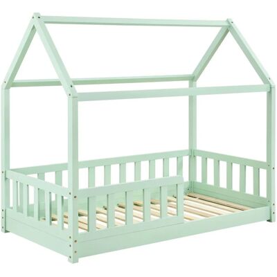 Juskys Marli 80x160 Kinderbett - Rausfallschutz, Kiefer, Skandinavisches Hausdesign Juskys Marli 80x160 Kinderbett - Rausfallschutz, Kiefer, Skandinavisches Hausdesign