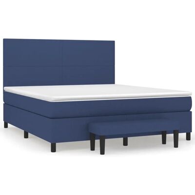 Vidaxl Blaue 160x200cm Taschenfederbett - Bett, Matratze & Untergestell Vidaxl Blaue 160x200cm Taschenfederbett - Bett, Matratze & Untergestell