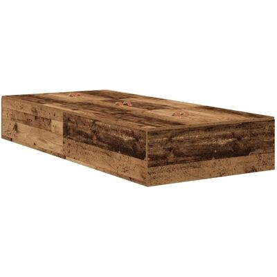 Vidaxl Antikes Holz Bettgestell mit Stauraum - Bettgestell Vidaxl Antikes Holz Bettgestell mit Stauraum - Bettgestell