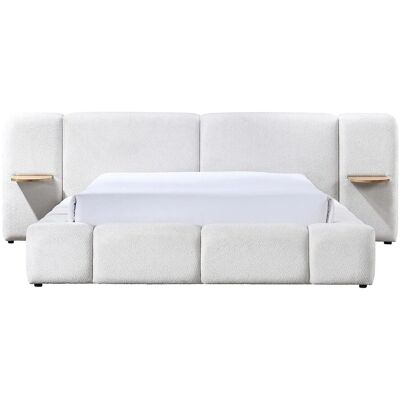 Vente-unique Bett Mit Bettkasten Vilaco Beige 246 cm Vente-unique Bett Mit Bettkasten Vilaco Beige 246 cm
