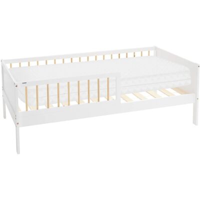 ML-DESIGN Kinderbett mit Matratze 80x160cm Massives Kiefernholz ML-DESIGN Kinderbett mit Matratze 80x160cm Massives Kiefernholz
