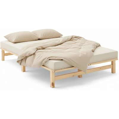 Homestyle4u Holzbett Jugendbett Palettenbett 120x200 mit Lattenrost Natur Futonbett 3132 Homestyle4u Holzbett Jugendbett Palettenbett 120x200 mit Lattenrost Natur Futonbett 3132