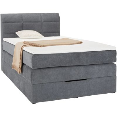 Mömax Boxspringbett Runner Grau ca. 90x200cm Mömax Boxspringbett Runner Grau ca. 90x200cm