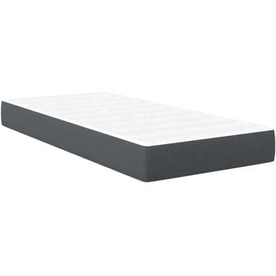 Vidaxl - Matratze - Dunkelgrau - 90x190x20 cm - Unterstützend und Elegant Vidaxl - Matratze - Dunkelgrau - 90x190x20 cm - Unterstützend und Elegant