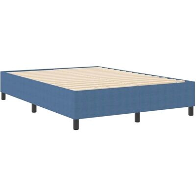 VIDAXL Blau 140x200cm Modern Bettgestell VIDAXL Blau 140x200cm Modern Bettgestell