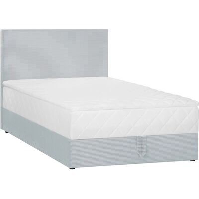 Based Boxbett Boxy in Cord Grau ca. 90x200cm Based Boxbett Boxy in Cord Grau ca. 90x200cm