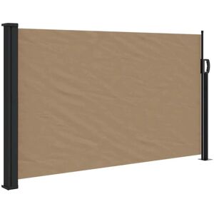 vidaXL Seitenmarkise Ausziehbar Taupe 120x600 cm 4004499 vidaXL Seitenmarkise Ausziehbar Taupe 120x600 cm 4004499
