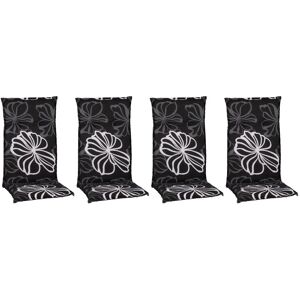 Beo Saumauflage Boston 4er-Set Hochlehner Schwarz-Weiß Beo Saumauflage Boston 4er-Set Hochlehner Schwarz-Weiß