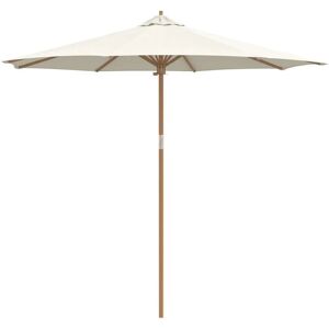 Vidaxl Gartenschirm Cremeweiß 270x260 cm Bambus - Gartenschirm Vidaxl Gartenschirm Cremeweiß 270x260 cm Bambus - Gartenschirm