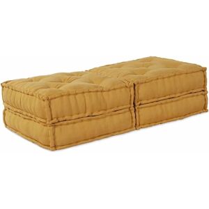 vidaXL Pouffe Set - Gelb - Pouffe Set vidaXL Pouffe Set - Gelb - Pouffe Set
