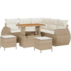 Vidaxl Gartensofa-Set - 8-teilig UV-beständig modulare Outdoormöbel Vidaxl Gartensofa-Set - 8-teilig UV-beständig modulare Outdoormöbel
