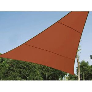 Perel Sonnensegel Terrakotta Dreieckig 5 x 5 x 5 m Perel Sonnensegel Terrakotta Dreieckig 5 x 5 x 5 m