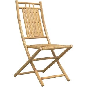 vidaXL Gartenstühle 4 Stk Klappbar 46x66x99 cm Bambus 3278511 vidaXL Gartenstühle 4 Stk Klappbar 46x66x99 cm Bambus 3278511