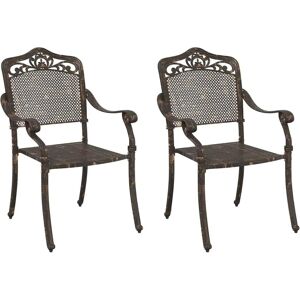 Vidaxl Gartensessel - Robuste Gusseisen, Antik Bronze-Finish, Ergonomische Armlehnen - Gartenmöbel Vidaxl Gartensessel - Robuste Gusseisen, Antik Bronze-Finish, Ergonomische Armlehnen - Gartenmöbel
