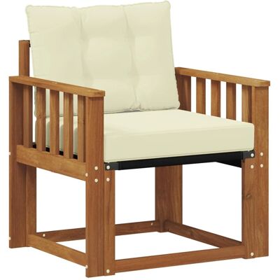 vidaXL Outdoor-Sofagarnitur Massives Akazienholz und Textilene 3436294 vidaXL Outdoor-Sofagarnitur Massives Akazienholz und Textilene 3436294