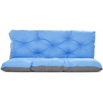 SETGARDEN Blaue Kissen für Gartenbank 100x50x40cm SETGARDEN Blaue Kissen für Gartenbank 100x50x40cm