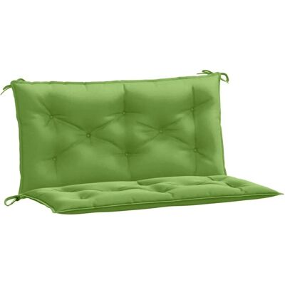 vidaXL Gartenbankkissen 2 Stück Melange Grün 100x50x7 cm Stoff - Gartenbankkissen vidaXL Gartenbankkissen 2 Stück Melange Grün 100x50x7 cm Stoff - Gartenbankkissen