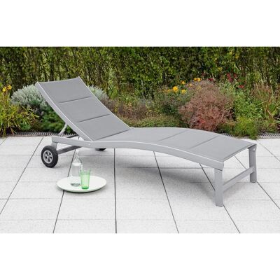 MERXX San Marino Gartenliege - Ergonomisch, Verstellbar, Aluminium MERXX San Marino Gartenliege - Ergonomisch, Verstellbar, Aluminium