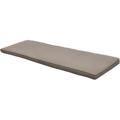Beautissu Loft BK Auflage Bankkissen Sitzkissen 100x48x5cm Taupe Beautissu Loft BK Auflage Bankkissen Sitzkissen 100x48x5cm Taupe