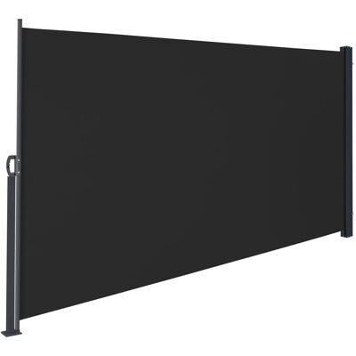 Tectake Seitenmarkise 180 x 300 cm Wetterfest Blickdicht 180 x 300 cm 300 x 9 x 180 cm Schwarz Tectake Seitenmarkise 180 x 300 cm Wetterfest Blickdicht 180 x 300 cm 300 x 9 x 180 cm Schwarz