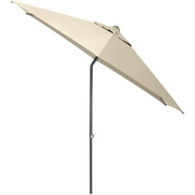 Kettler Marktschirm Ø 300 cm Natur mit Knickfunktion Kettler Marktschirm Ø 300 cm Natur mit Knickfunktion