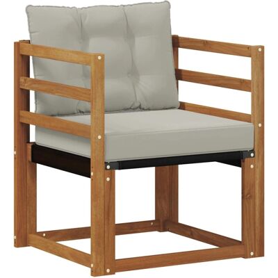 vidaXL Outdoor-Sofagarnitur Massives Akazienholz und Textilene 3436287 vidaXL Outdoor-Sofagarnitur Massives Akazienholz und Textilene 3436287