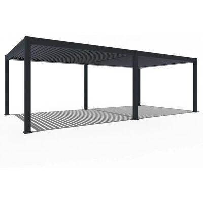 Weide Elektrische Deluxe Plus Aluminium Pergola 4 x 8 M mit LED Weide Elektrische Deluxe Plus Aluminium Pergola 4 x 8 M mit LED